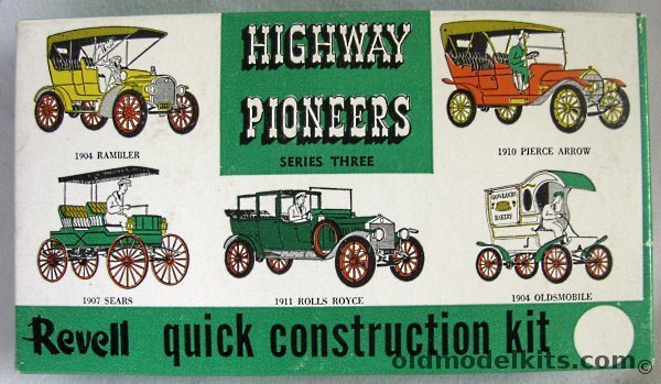 Revell 1/32 1904 Nash Rambler - Highway Pioneers, H47-89 plastic model kit